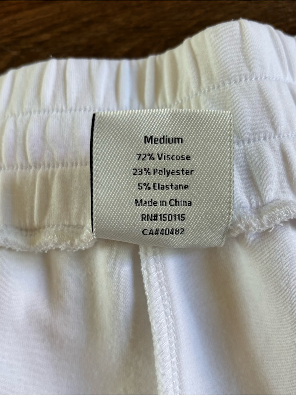 Varley White DoubleSoft Ollie High-Rise Shorts Medium EUC - Picture 6 of 13